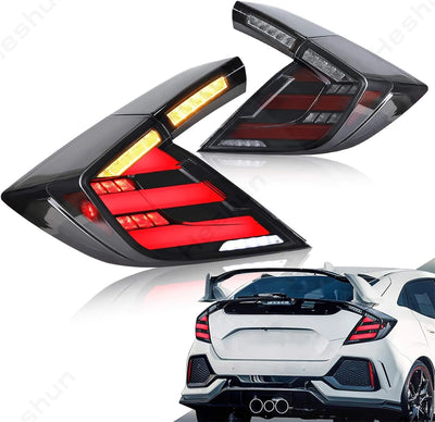 Feux Arriere LED Honda Civic Type R FK7 FK8 - vue rapprochée - Becquet Voiture