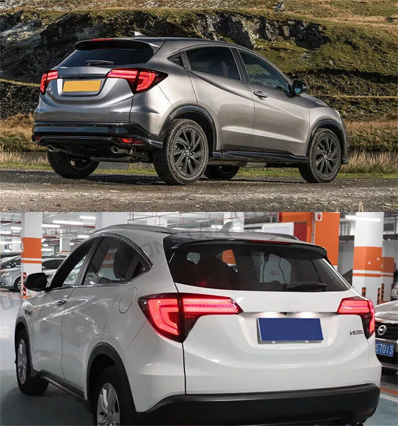 Feux Arrière LED Honda HR-V Vezel 2014-2019 Paire - vue de trois-quarts - Becquet Voiture