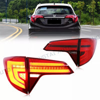 Feux Arrière LED Honda HR-V Vezel 2014-2019 Paire - vue rapprochée - Becquet Voiture
