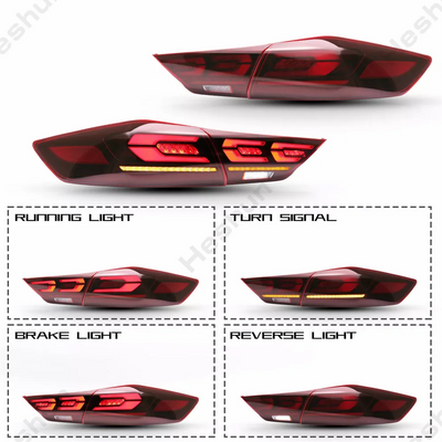Feux Arriere LED Hyundai Elantra Sequentiels 2016-2018 - packshot studio - Becquet Voiture