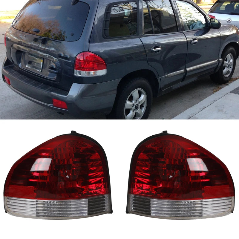Feux Arrière LED Hyundai Santa Fe 2001-2006 - vue de face - Becquet Voiture