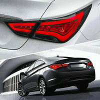 Feux Arriere LED Hyundai Sonata 2011-2014 OLED - installé sur véhicule - Becquet Voiture