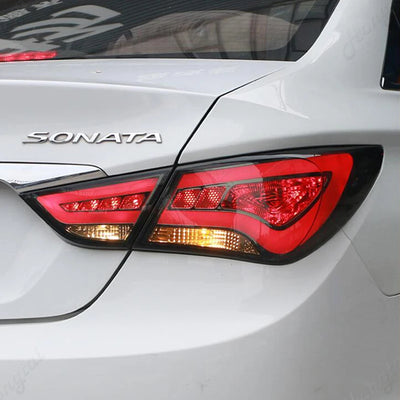 Feux Arriere LED Hyundai Sonata 2011-2014 OLED - vue de profil - Becquet Voiture