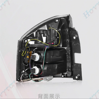 Feux Arrière LED Jeep Compass 2011-2017 - installé sur véhicule - Becquet Voiture