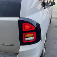 Feux Arrière LED Jeep Compass 2011-2017 - vue de face - Becquet Voiture