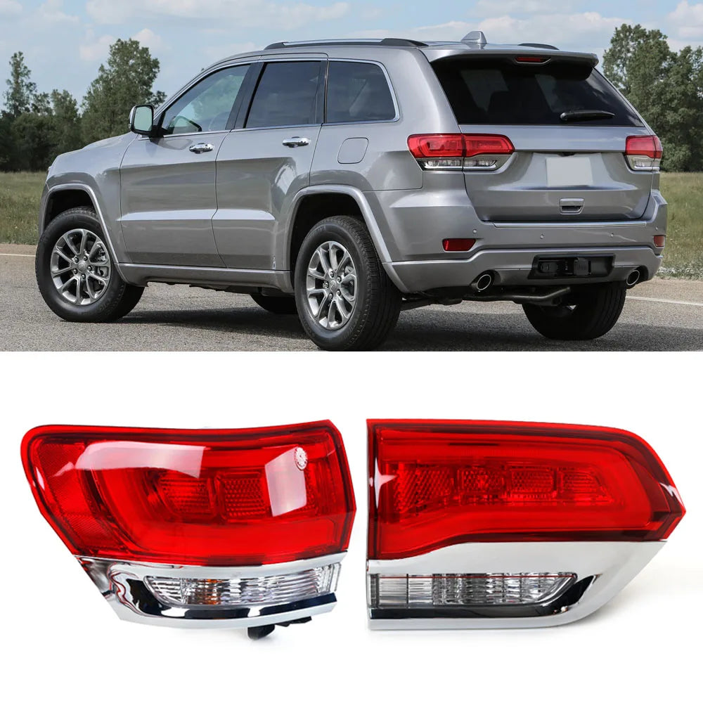 Feux Arrière LED Jeep Grand Cherokee 2014-2016 - vue de face - Becquet Voiture
