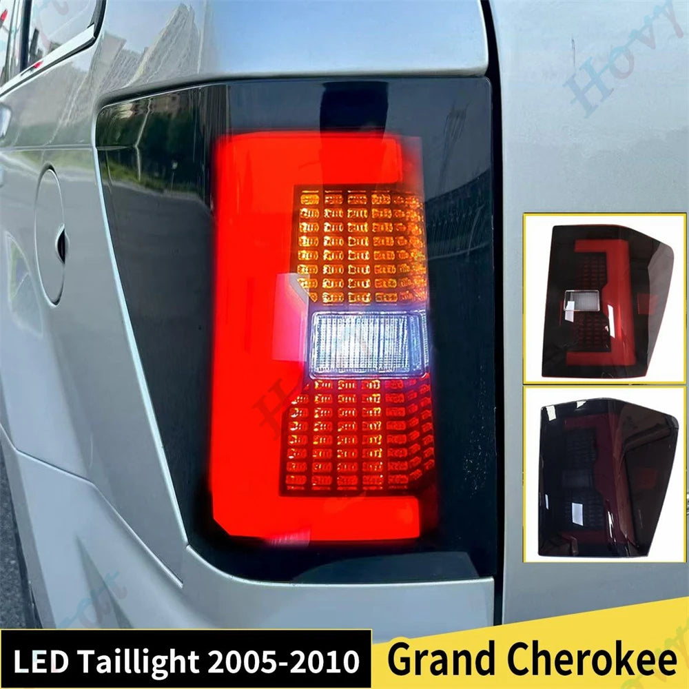 Feux Arrière LED Jeep Grand Cherokee WK SRT8 - vue de face - Becquet Voiture