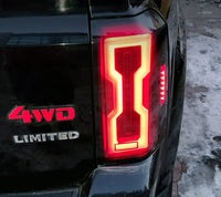 Feux Arrière LED Jeep Patriot (2007-2011) Clignotant Dynamique - vue arrière - Becquet Voiture