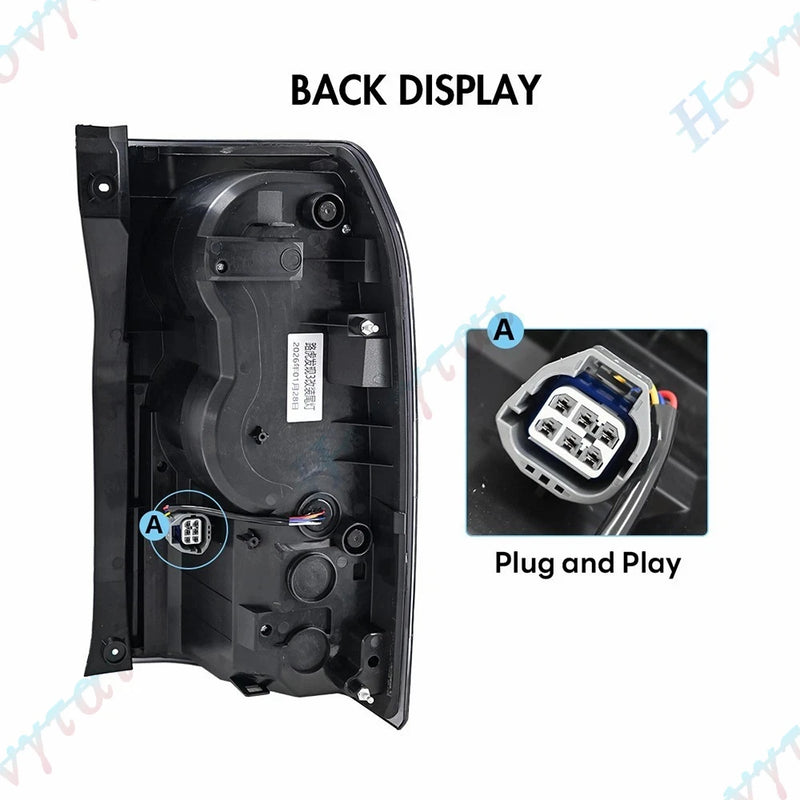 Feux Arrière LED Land Rover Discovery LR3 LR4 2005-2016 - packshot studio - Becquet Voiture