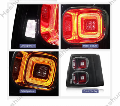 Feux Arrière LED Land Rover Range Rover Sport L320 (2005-2013) - installé sur véhicule - Becquet Voiture