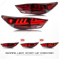 Feux Arrière LED Lexus ES 2013-2018 - vue arrière - Becquet Voiture