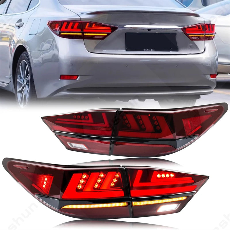 Feux Arrière LED Lexus ES 2013-2018 - vue de face - Becquet Voiture