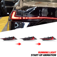 Feux Arrière LED Lexus IS250 IS350 IS300 ISF 2014-2020 - vue arrière - Becquet Voiture