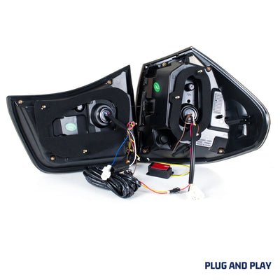 Feux Arrière LED Lexus RX330 RX350 2004-2009 - installé sur véhicule - Becquet Voiture