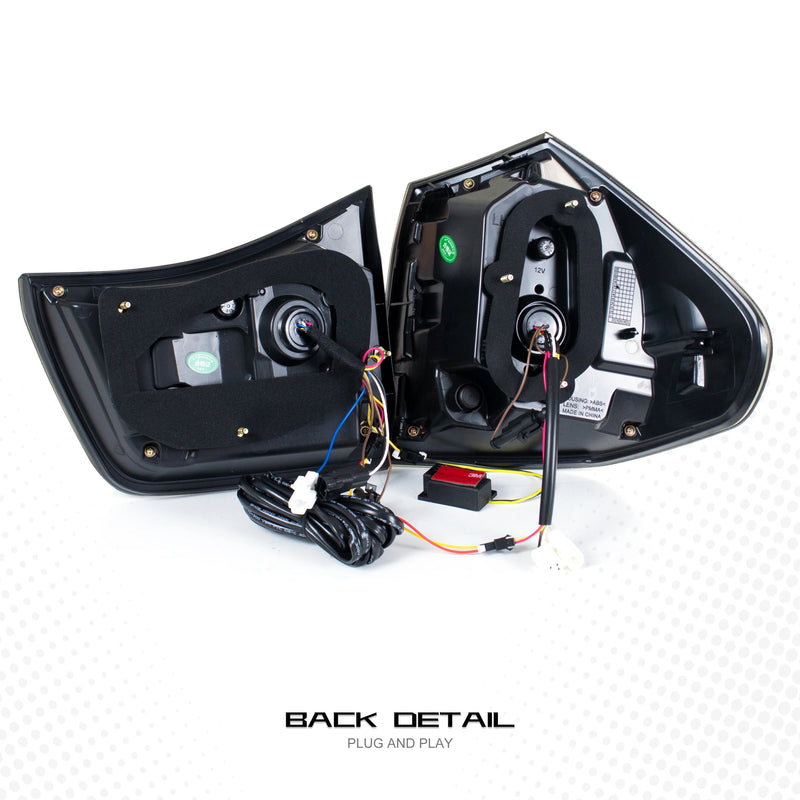 Feux Arrière LED Lexus RX330 RX350 RX400h 2004-2009 - installé sur véhicule - Becquet Voiture