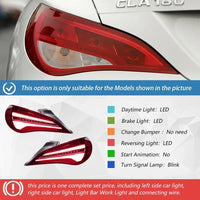 Feux Arrière LED Mercedes CLA W117 C117 2014-2019 - détail du montage - Becquet Voiture