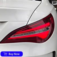 Feux Arrière LED Mercedes CLA W117 C117 2014-2019 - installé sur véhicule - Becquet Voiture
