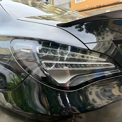 Feux Arrière LED Mercedes CLA W117 C117 Haute Configuration 2014-2019 - vue de trois-quarts - Becquet Voiture