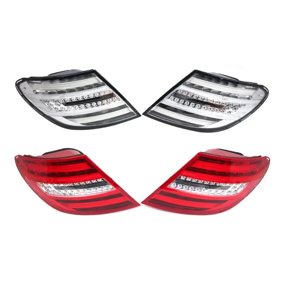Feux Arrière LED Mercedes Classe C W204 2011-2014 - vue de face - Becquet Voiture