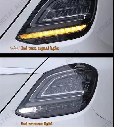 Feux Arrière LED Mercedes Classe C W205 2015-2018 Paire AMG - packshot studio - Becquet Voiture