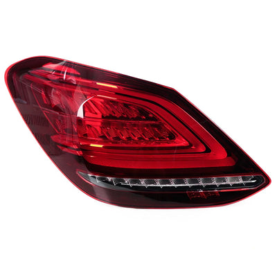 Feux Arrière LED Mercedes Classe C W205 2015-2020 Dynamique - détail du montage - Becquet Voiture