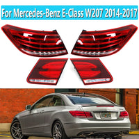 Feux Arrière LED Mercedes Classe E W207 Coupé 2014-2017 - vue de face - Becquet Voiture