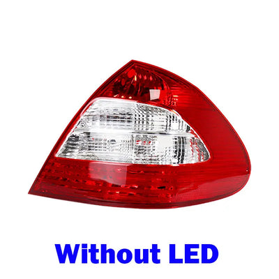 Feux Arrière LED Mercedes Classe E W211 2007-2008 Look AMG - en situation - Becquet Voiture