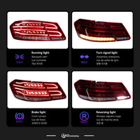 Feux Arrière LED Mercedes Classe E W212 4 Pièces 2009-2012 - vue arrière - Becquet Voiture
