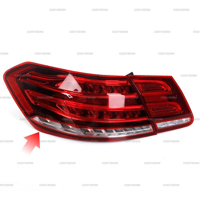 Feux Arrière LED Mercedes Classe E W212 Berline 2009-2013 - vue arrière - Becquet Voiture