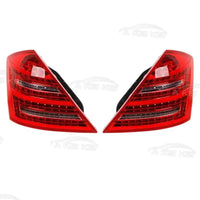 Feux Arrière LED Mercedes Classe S W221 2010-2013 - détail du montage - Becquet Voiture