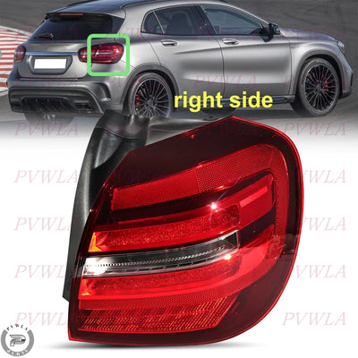 Feux Arrière LED Mercedes GLA W156 X156 AMG 2017-2019 - vue rapprochée - Becquet Voiture
