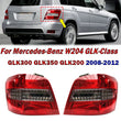Feux Arrière LED Mercedes GLK W204 X204 2008-2012 Look AMG