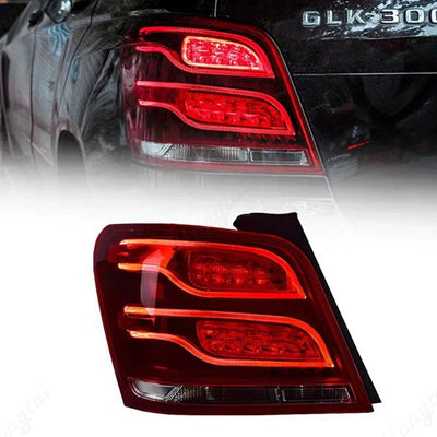 Feux Arrière LED Mercedes GLK X204 2013-2015 Look AMG - vue de face - Becquet Voiture