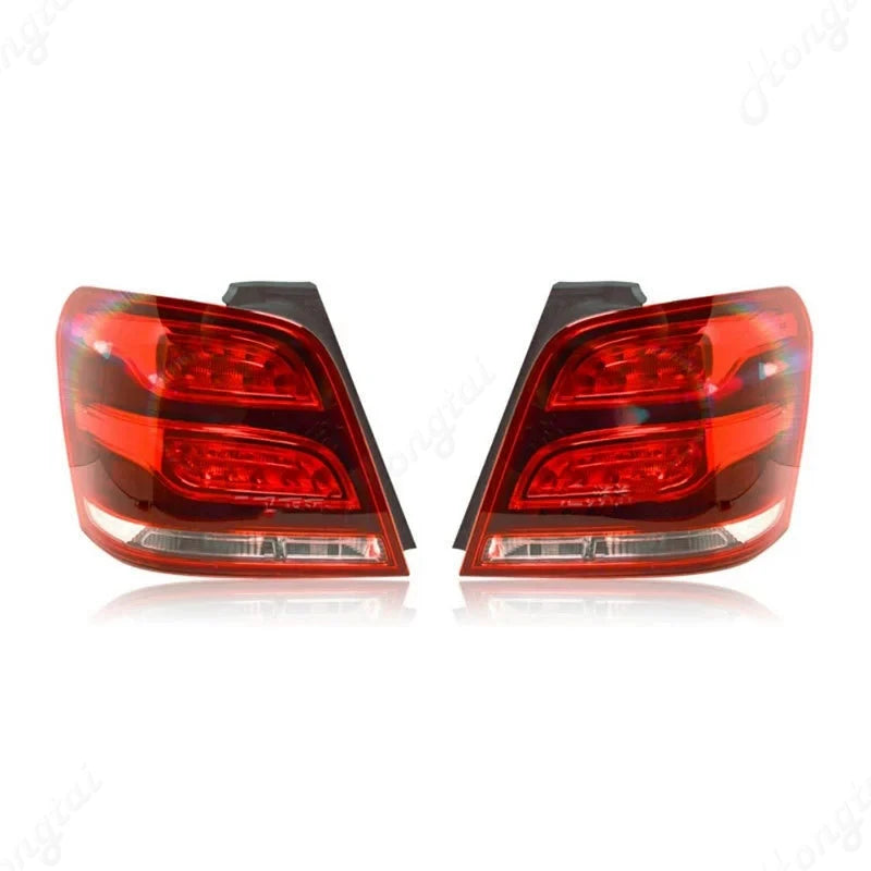 LED Taillights Mercedes GLK X204 2013-2015 AMG Look - three-quarter view - Becquet Voiture