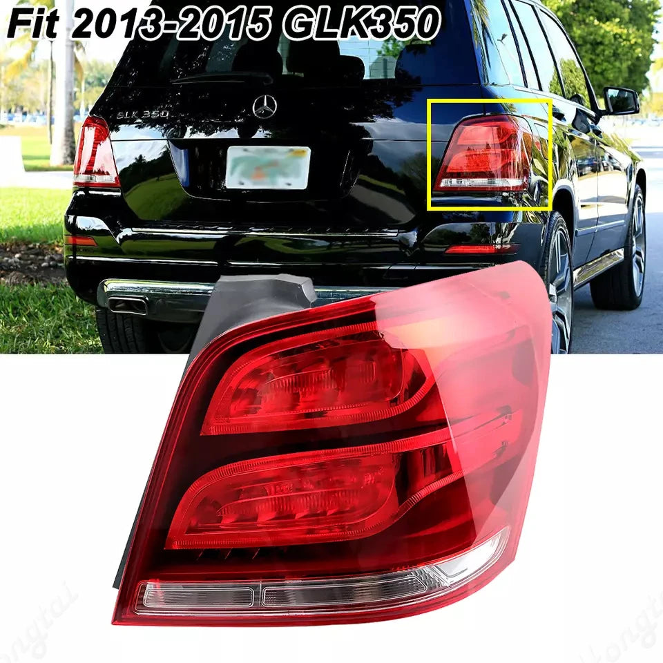 Feux Arrière LED Mercedes GLK X204 AMG - vue de face - Becquet Voiture