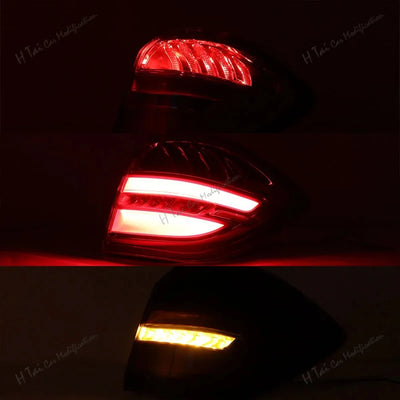 Feux Arrière LED Mercedes GLS X166 GLS450 GLS63 AMG - installé sur véhicule - Becquet Voiture