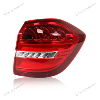 LED Taillights Mercedes GLS X166 GLS450 GLS63 AMG - close-up view - Becquet Voiture