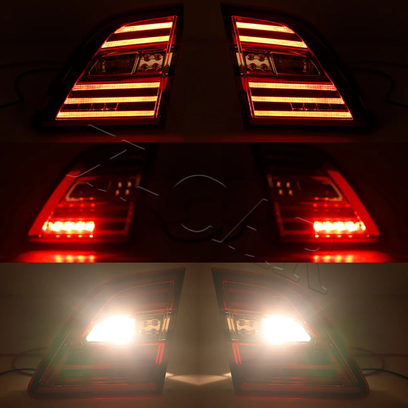Feux Arrière LED Mercedes ML W166 ML300 ML350 ML400 2012-2015 - vue arrière - Becquet Voiture