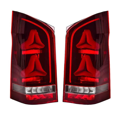 Feux Arrière LED Mercedes Vito W447 2016-2024 - vue de trois-quarts 2 - Becquet Voiture