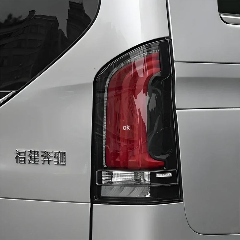 Feux Arrière LED Mercedes Vito W447 Premium Dynamique - installé sur véhicule - Becquet Voiture