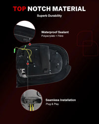 Feux Arrière LED Mini Cooper F55 F56 F57 2014-2021 - packshot studio - Becquet Voiture