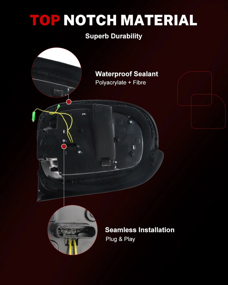 Feux Arrière LED Mini Cooper F55 F56 F57 2014-2021 - packshot studio - Becquet Voiture
