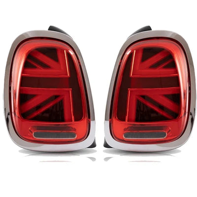Feux Arrière LED Mini Cooper F55 F56 F57 Union Jack - packshot studio - Becquet Voiture