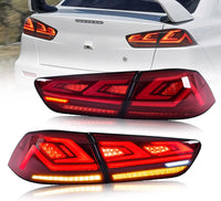 Feux Arrière LED Mitsubishi Lancer EVO X 2007-2018 - détail du montage - Becquet Voiture