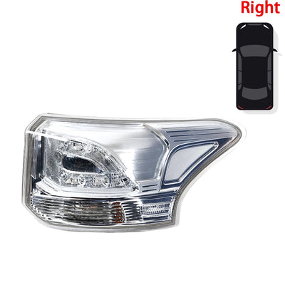 Feux Arrière LED Mitsubishi Outlander 2014-2015 - détail du montage - Becquet Voiture