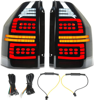 Feux Arrière LED Mitsubishi Pajero V73 V77 V83 - détail du montage - Becquet Voiture