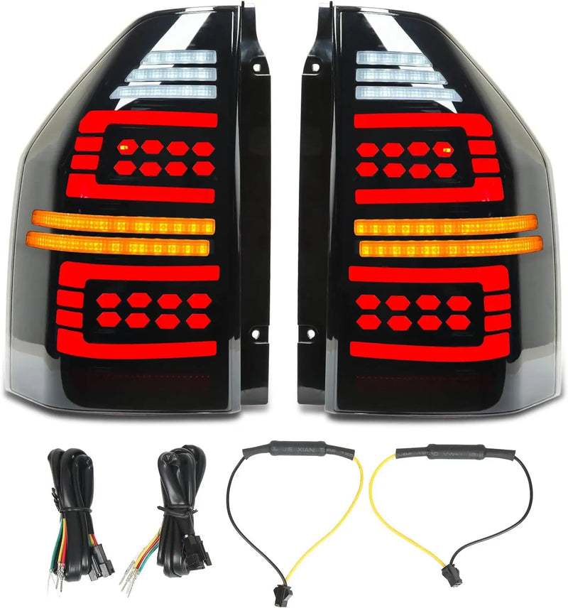 Feux Arrière LED Mitsubishi Pajero V73 V77 V83 - détail du montage - Becquet Voiture