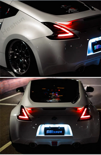Feux Arrière LED Nissan 370Z Z34 Nismo - installé sur véhicule - Becquet Voiture