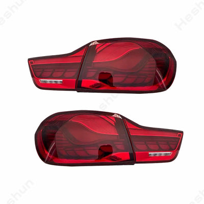 Feux Arrière LED OLED BMW Série 4 F32 F33 F82 F83 2014-2020 - détail du montage - Becquet Voiture