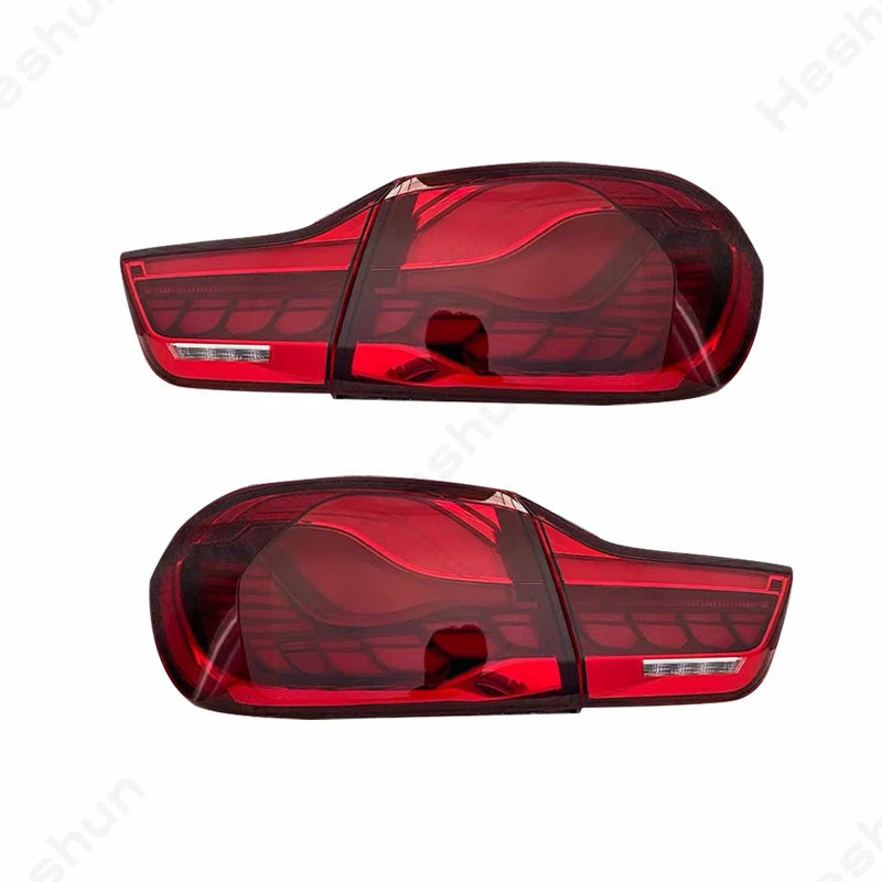 Feux Arrière LED OLED BMW Série 4 F32 F33 F82 F83 2014-2020 - détail du montage - Becquet Voiture